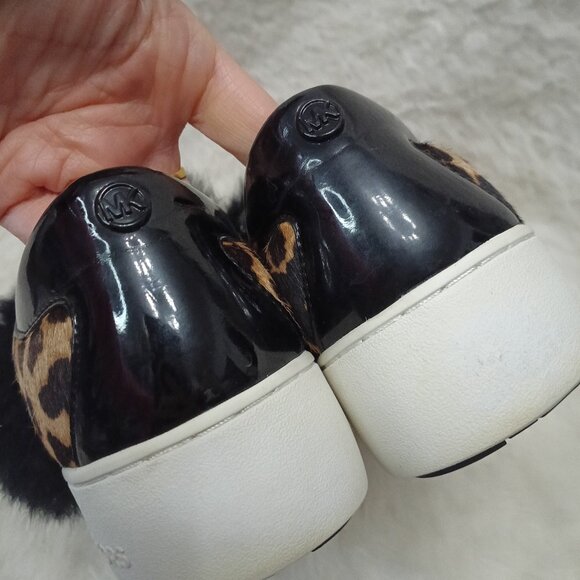 Michael Kors Women's Maven Calf Hair Sneakers 8.5M - Picture 4 of 7